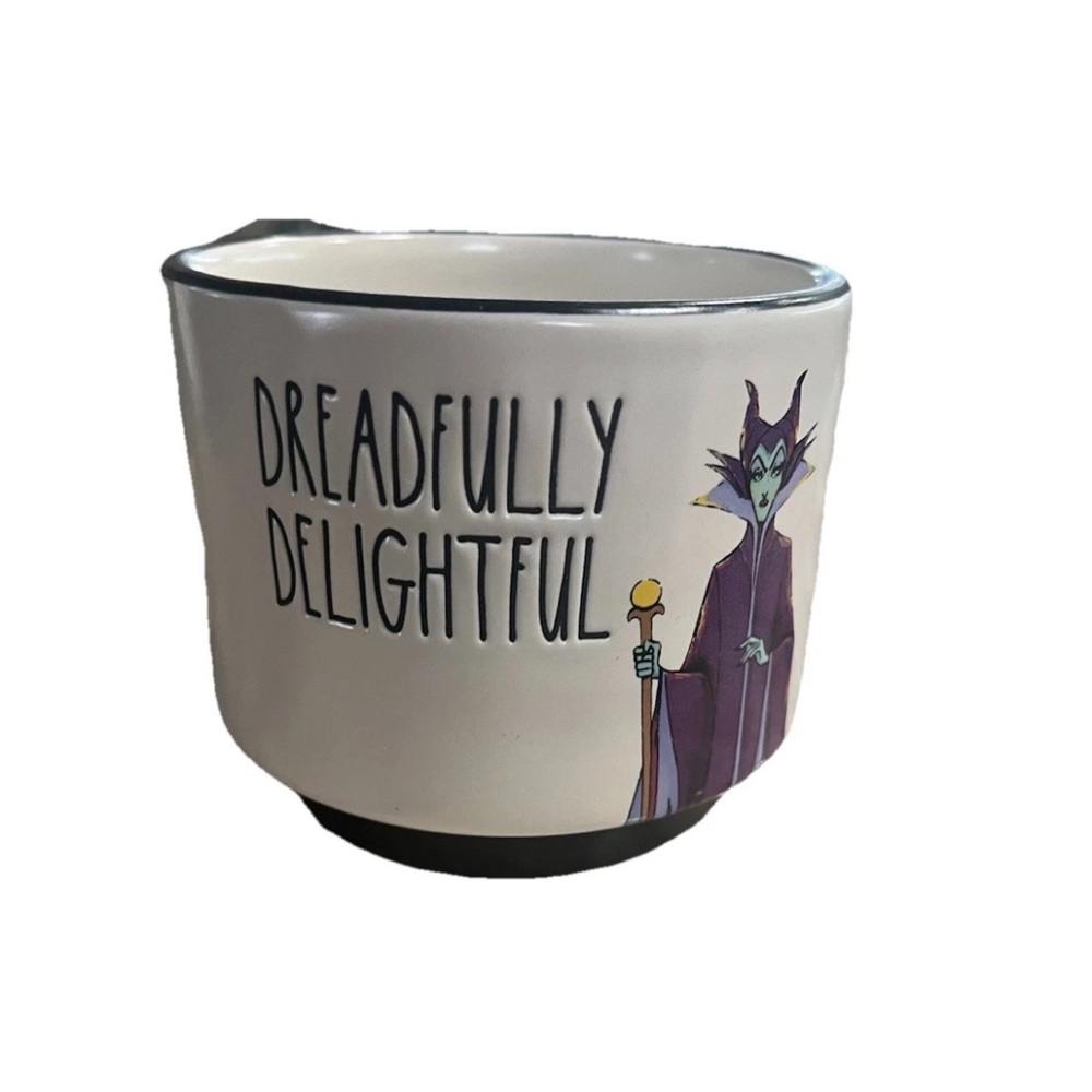 Rae Dunn Disney Villains Black and White Sinfully Sweet Ramekin